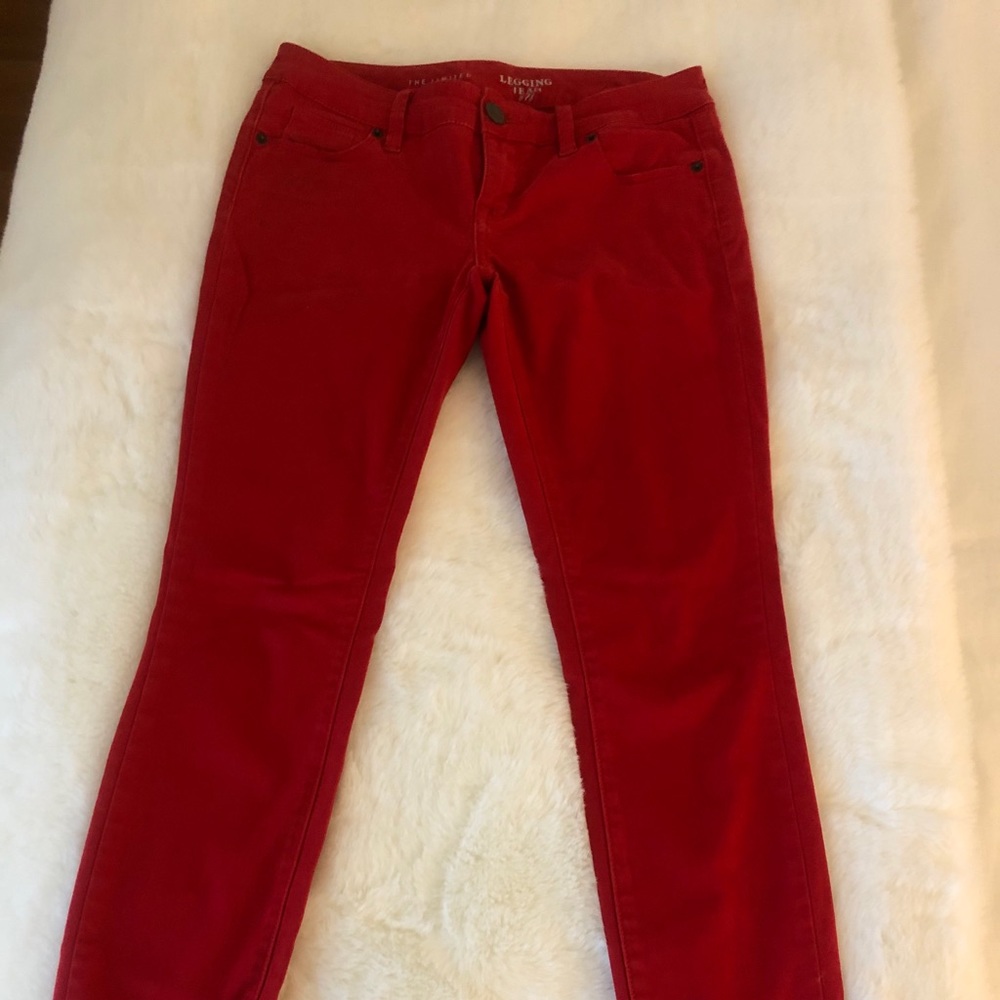 Hot pepper skinny jeans